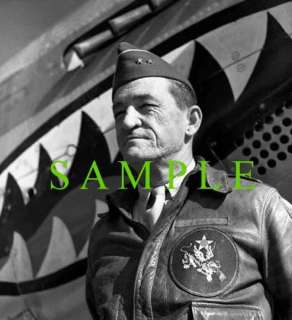 General Claire Lee Chennault FLYING TIGERS PHOTO  