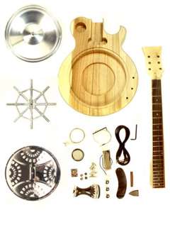 Unfinished Resonator Electro Acoustic Guitar DIY Kit Project Make Your 