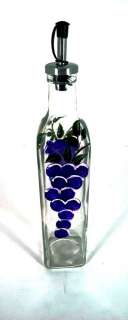 Complete Kitchen Grape Olive Oil Glass Bottle w/Spout 786460046764 