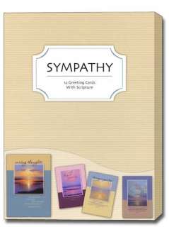 Natures Splendor 12 Boxed Sympathy Cards with Scripture  