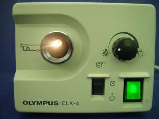 Olympus Halogen Light Source Model CLK 4 with Two Bulbs  