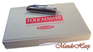 MandoHarp   Suzuki Harmonicas   1072 S Folkmaster Box Set   All 12 
