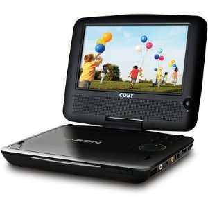  7 180 Degree Swivel Screen Portable DVD Player with DivX 