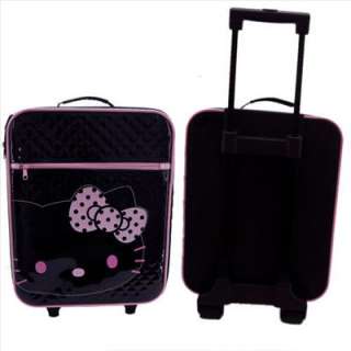 Hello Kitty 20 Luggage Trolley Roller Carry On Diamond Check Quilt 