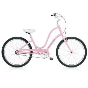  Electra Townie 3i Pink Pearl Womens Bicycle Sports 