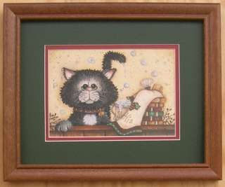 Cats Bathroom Decor Art For Interior Home Decor Framed Country Picture 