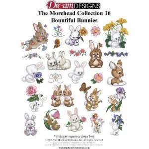 Morehead Bountiful Bunnies Embroidery Designs by Great Notions on a 