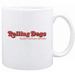 New  Rolling Dogs : English Springer Spaniels  Mug Dog:  
