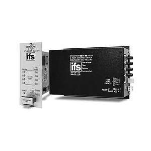 GE Security D7430WDM R3 Four Port Ethernet Switch/Transceiver, SM 