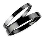  316L Black Stainless Steel I Love You Wedding Couple Bracelet Bangle