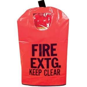  Red Fire Extinguisher Cover With Viewing Window