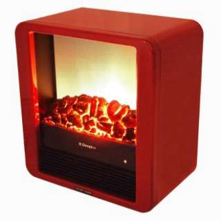 Dimplex DMCS13R GREAT Mini Cube Electric Fireplace Faux Flame And Fire 