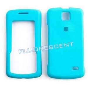 LG Venus vx8800 Fluorescent Solid light Blue Hard Case/Cover 
