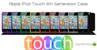 RUBBER GEL SKIN CASE COVER IPOD TOUCH 4TH GEN 4G 4  