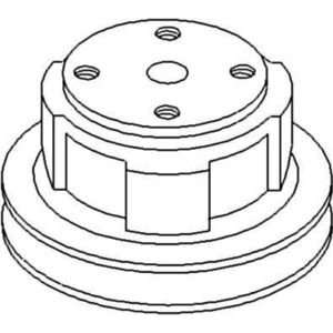  New Water Pump Pulley Single Groove C5NE8509A Fits FD 