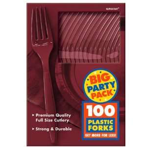    Lets Party By Amscan Berry Big Party Pack   Forks 