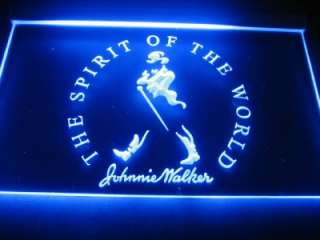 The Spirit Of the World Johnnie Walker Beer Bar Pub Neon Light Sign 