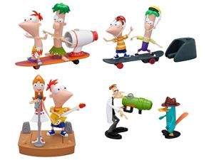Phineas & Ferb 3 Figure 2 Pack Case Of 8