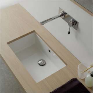   by Nameeks Miky 40 Undermount Bathroom Sink in White Art. 8090  