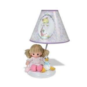  Precious Moments Lamp   Girl and Goose