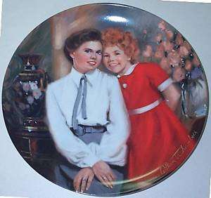 Knowles Orphan Annie Plate, Annie and Grace  