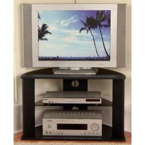    4D Concepts Corner TV Stand with glass shelf