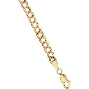  7 Inch 14K White Gold Solid Bracelet Jewelry