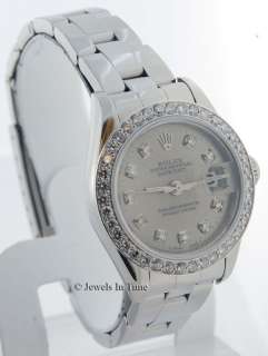 Rolex Ladies Datejust 79160 P Steel & Diamonds  