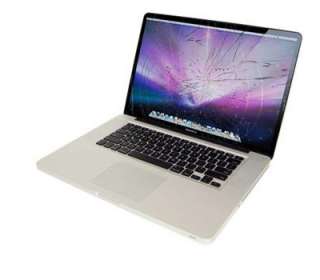 The Glass Broken Macbook Unibody Laptop,