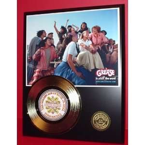 Grease 24kt Gold Record LTD Edition Display ***FREE PRIORITY SHIPPING 