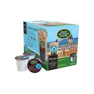 Green Mountain Nantucket Blend Iced Coffee Keurig K Cup, 96 Count