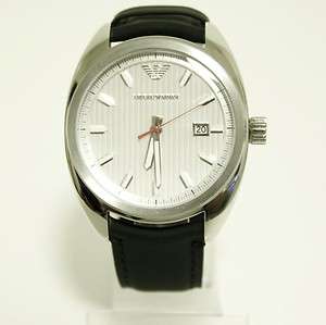 Emporio Armani   Leather Band Date Watch   AR5908  