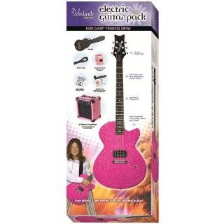   Rock Debutante Rock Candy Princess Atomic Pink Electric Guitar Pack