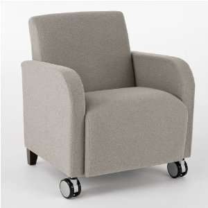  Siena Series Guest Chair with Casters Swivel Tablet Not 