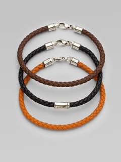 John Hardy   Leather Bracelet Set    