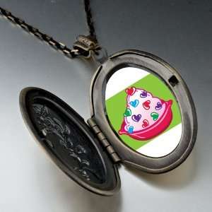  Sweet Heart Halloween Candy Pendant Necklace Pugster 