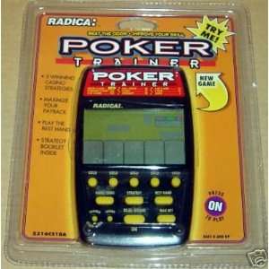    Radica Poker Trainer Electronic Handheld Game Toys & Games