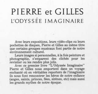 Pierre Et Gilles LOdyssee Imaginaire first French ed.  