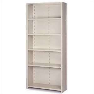  8000 Series Closed Shelving Starter with Open Back and 6 Heavy 
