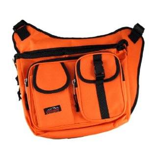  Blaze Orange Camping Backpack Safety Neon Book Bag 