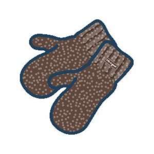  LIFE IS GOOD SNUGGLE MITTENS   WOMENS   O/S   BROWN 