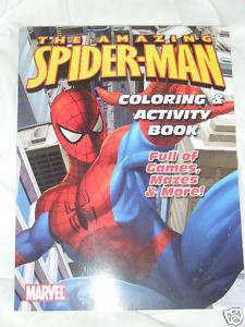 The Amazing Spider Man Coloring Activity Book Maze 288  