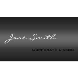  Shades of Grey Professional Standard Business Card: Office 