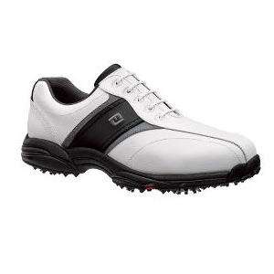   Mens Golf Shoes #45463 Closeout White/Black Saddle Brand New  