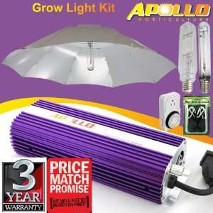 Brand New Apollo 1000w HPS MH Hydroponic Grow Light Kit w/ 42 Large 