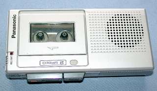 Panasonic Microcassette RN 120A Hand Held 2 Speed Recorder & Player 