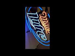 Brand New Miller Lite Neon Sign 22 logo BRAND NEW SEE VIDEO  