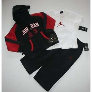  Nike Jordan Jumpman23 Baby/Infant 3 Piece Sweatsuit Set 