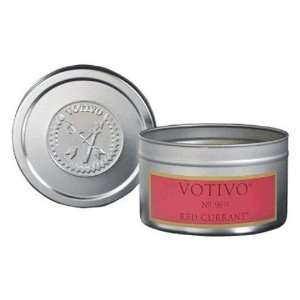  Votivo Travel Tin Candle Red Currant: Beauty