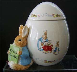 Beatrix Potter Teleflora Peter Rabbit Keepsake Egg  